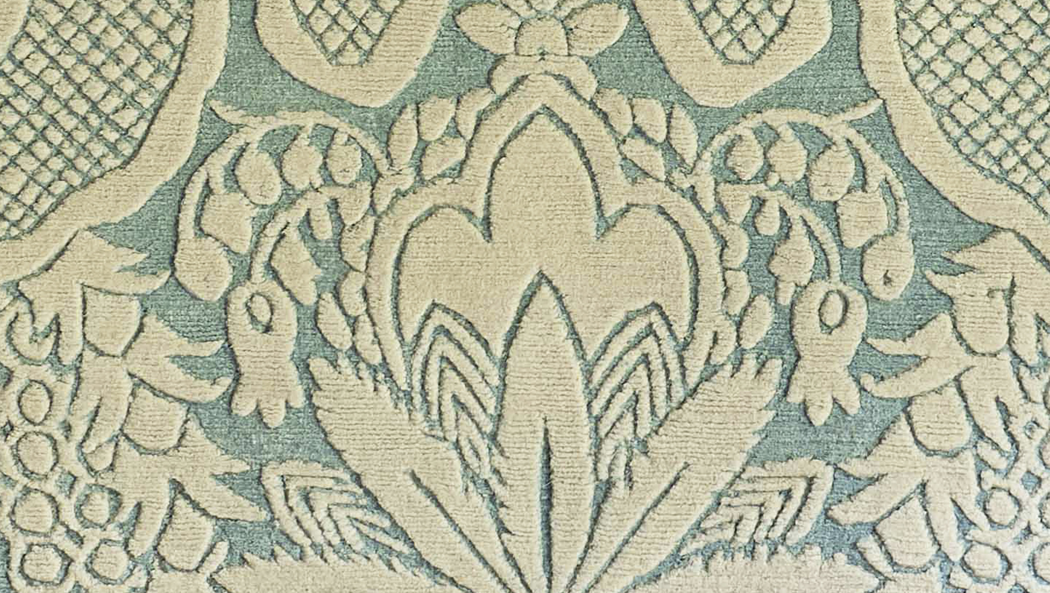 hanbury rug detail amy kent lewis and wood collaboration